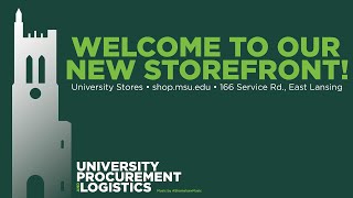 Welcome to the new University Stores/shop.msu.edu storefront!