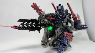 【ゾイドワイルド】改造武器二種をオメガレックス＆ゼログライジスに装着