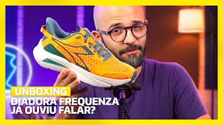 DIADORA FREQUENZA // UNBOXING DETALHES COMPLETO