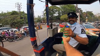 Celebrating My New Bike With Traffic Police Men 🥳 Special Moto Vlog