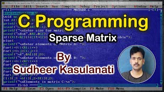C Programming 22 - Sparse Matrix