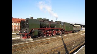 Wolsztyn Steam Poland Sept 2017 locos Pl47 65 and Ol49 59