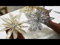 diy ribbon flower poinsettias dollar tree