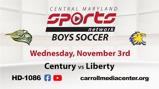 CMSportsNet - Century at Liberty Boys Soccer Playoff Game