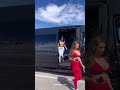 Dan Bilzerian with girls coming out from his mini van