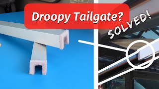 Droopy Tailgate?...SOLVED! | DIY Gas Strut Assists - Mazda Bongo