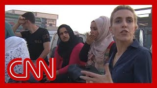 Fleeing civilians tell CNN they don't know where to go as Turkey attacks