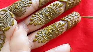 Very Very Pretty and Beautiful Front Hand Mehndi Design | Mehandi Design I