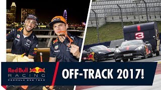 Some off-track highlights! | Red Bull Racing 2017 with Daniel Ricciardo and Max Verstappen