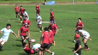 練習試合　筑波大学B　VS　関東学院大学B　（前半）