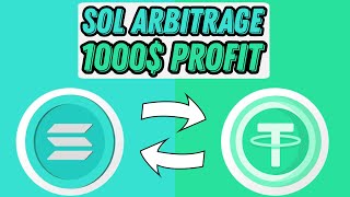 Crypto Arbitrage | New Strategy Trading Solana | Profit 8-20% | Arbitrage Trading Binance June