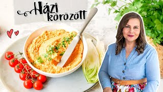 Házi körözött recept 🌶️ gyors házias étel