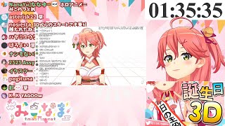 Sakura Miko watches her first video and special stream (Hololive)