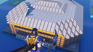 Fortnite massive indoor football stadium (Fortnite battle royale creative mode)