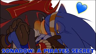 Sonadow: A Pirates Secret 🏴‍☠️💙 (comic dub)