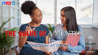 RecruitMilitary LIVE: The Value of a Mentor