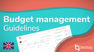 Budget management: guidelines