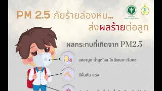 แพทย์ ชี้  PM 2.5 ภัยร้ายล่องหนส่งผลร้ายต่อลูก