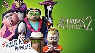Family Road Trip! 🎃 | The Addams Family 2 | Movie Moments | Mega Moments