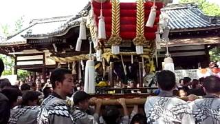 2011.9.10(土)3/7子供太鼓連合＠百舌鳥八幡宮月見祭