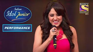 Neeti ने दिया Junior Idols का साथ "Tune Maari Entriyaan" गाने पे | Indian Idol Junior | Performance