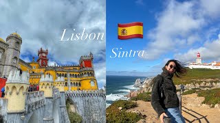 葡萄牙🇵🇹VLOG ep.2 ｜辛特拉一日遊🚌、佩納宮🏰、歐洲大陸最西邊的羅卡角⛰