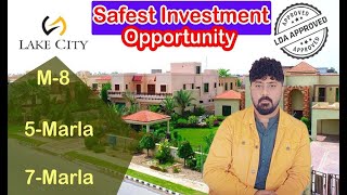 Safest Investment Opportunity in Lahore || LAKE CITY || M8 || 5 Marla || 7 Marla