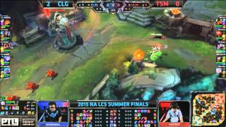 【麥卡貝ESports】LCS 2015 Summer NA Finals TSM vs CLG Game3中文轉播