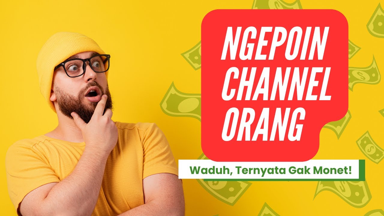 Cara Cek Status Monetisasi Channel Orang - YouTube