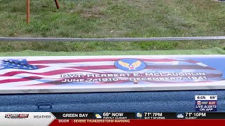 Pvt. Herbert E. McLaughlin, World War II veteran and Shawano native, laid to rest