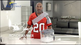 Ronde Barber Endorses Brace Direct: Experience the Revolutionary Frozen Heat Therapy Unit