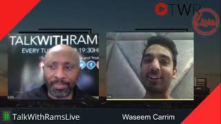 #TalkWithRamsLive - with Waseem Carrim of the NYDA about the Trailblazers 2020