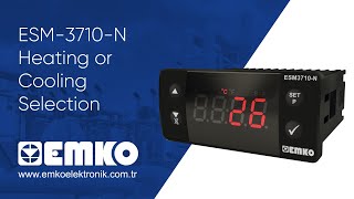 EMKO Elektronik ESM-3710-N Heating or Cooling Selection