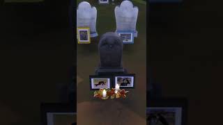 💀 The aftermath of k1lling sims 💀 #thesims4 #lifeanddeath #tombstones