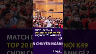 MATCH DAY 2024 - ĐĂNG KÍ CHUYÊN NGÀNH BÁC SĨ NỘI TRÚ 2024