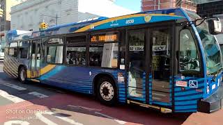 MTA: 2019 NovaBus LFS #8539 on the Q31 this is a school trip route,