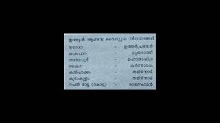 ഇന്ത്യൻ ആണവ വൈദ്യുത നിലയങ്ങൾ #psc #malayalam #ldcgk