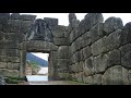 the mysterious giant structures of the fortifications of mycenae