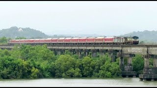 Fabulous Trains In Goa [14 in 1] Konkan Railway : Rajdhani + Jan Shatabdi + Duronto + Many more