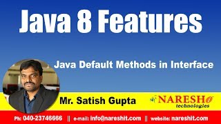 Java 8 Features | Java Default Methods in Interface | by Mr.Satish Gupta
