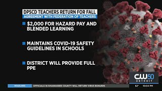 Detroit Public Schools, Teachers Reach Agreement To Reopen Fall 2021