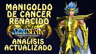 MANIGOLDO DE CANCER RENACIDO! JUSTICIA POR EL MANI!! Saint Seiya Awakening KOTZ