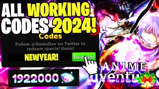 *NEW* ALL WORKING CODES FOR ANIME ADVENTURES IN 2024! ROBLOX ANIME ADVENTURES CODES