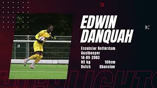 HIGHLIGHTS EDWIN DANQUAH (SEASON 2024/25 - SBV EXCELSIOR ROTTERDAM U21)