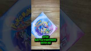 First time opening Battle Partners #pokemon #pokemontcg #battlepartners #viralvideo #nostalgia