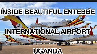 Full Tour Of Entebbe International Airport Uganda// Travel From Uganda To Qatar Doha