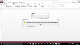 Microsoft Access - How To add a password - Encrypt a database with password
