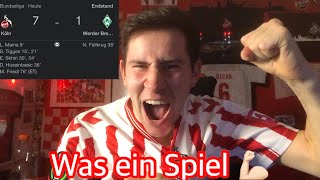 1. FC Köln - SV Werder Bremen / 7:1 1. FC Köln überrollt den SVW 💪🏻