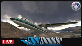 Fokker F27 MK500 Air New Zealand Flight - Microsoft Flight Simulator 2020