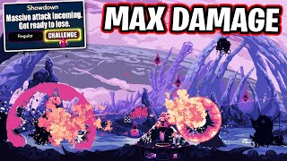 MAX Damage Explosive Dome destroys the HARDEST Wave | Dome Keeper